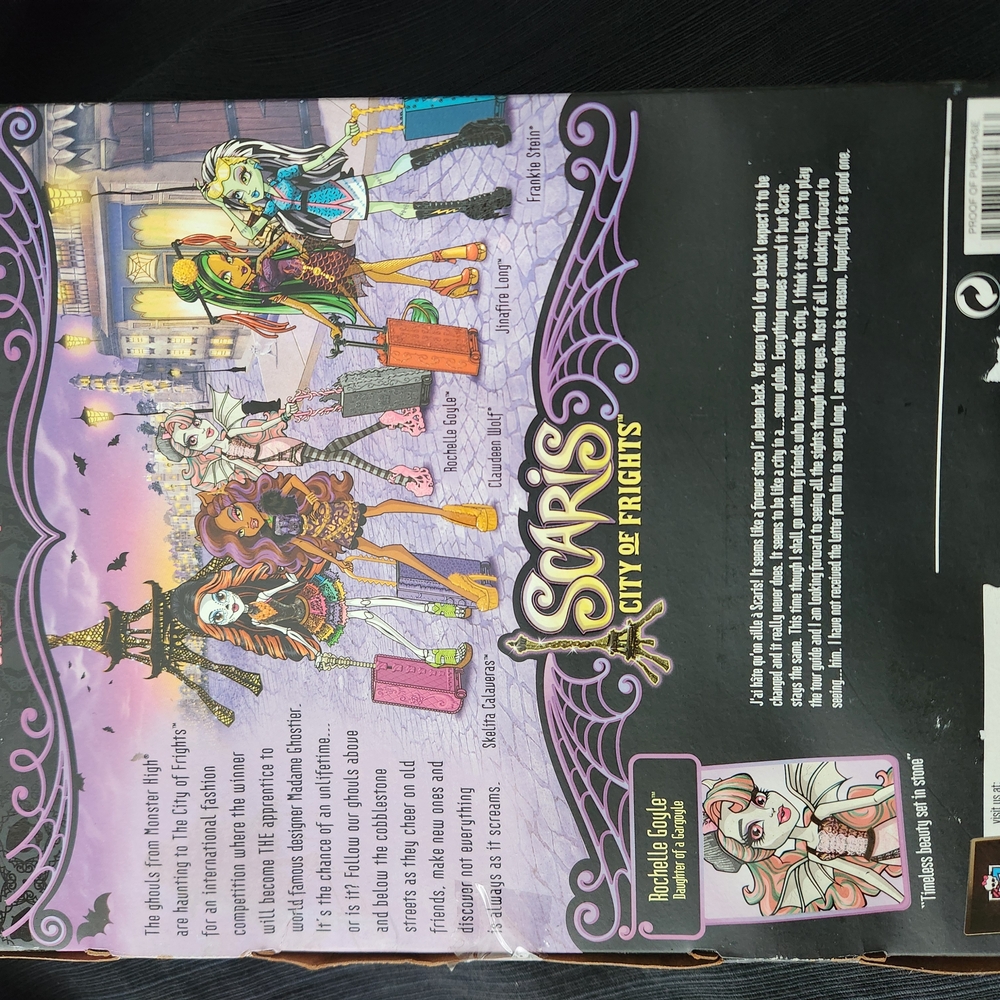Monster High Rochelle Goyle Scaris Doll (2014) New in Box - Picture 4 of 4